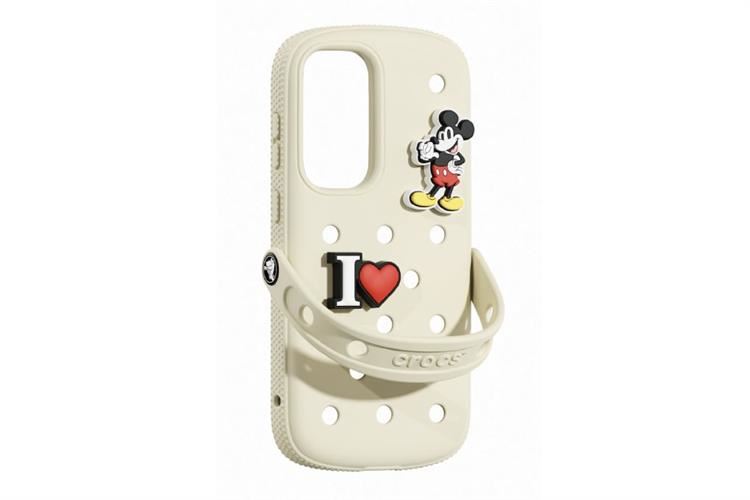 Ốp lưng Galaxy S25+ Silicone nhựa cứng PC Samsung x Crocs Chính hãng Màu Màu be