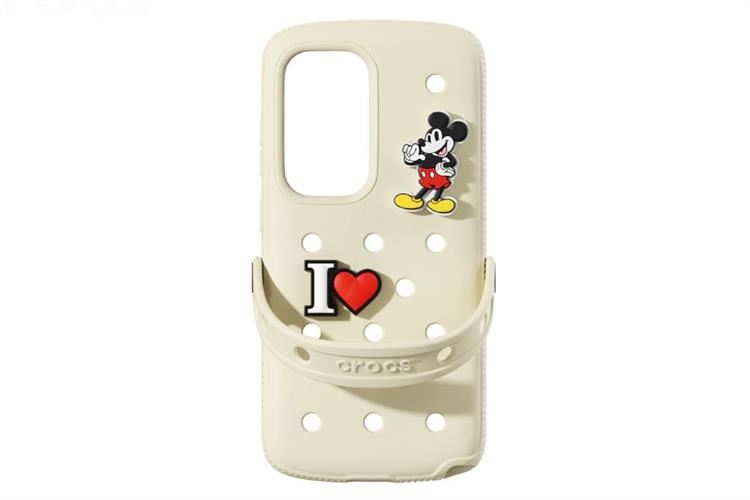 Ốp lưng Galaxy S25 Ultra Silicone nhựa cứng PC Samsung x Crocs Chính hãng Màu Màu be