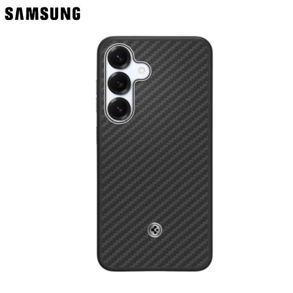 Ốp lưng MagSafe Galaxy S25 Nhựa dẻo TPU Samsung x Spigen Enzo Aramid Chính hãng