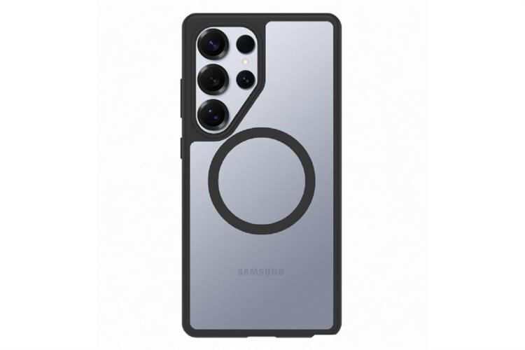 Ốp lưng Galaxy S25 Ultra nhựa PC TPU Samsung x Otterbox React Magnet Chính hãng Màu Trắng