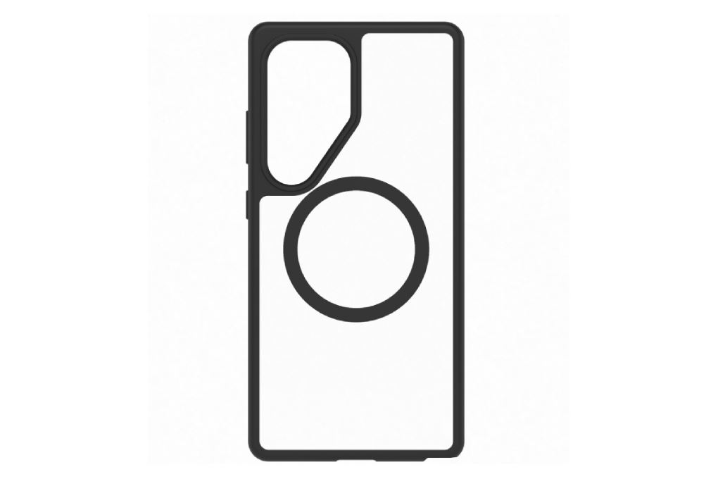 Ốp lưng Galaxy S25 Ultra nhựa PC TPU Samsung x Otterbox React Magnet Chính hãng Màu Trắng