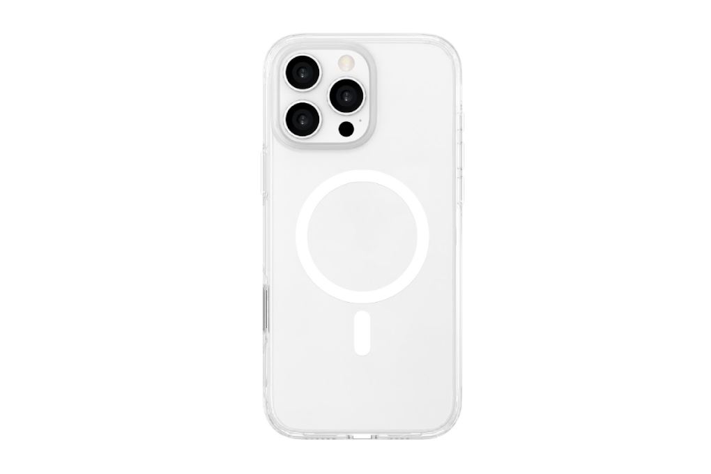 Ốp lưng MagSafe iPhone 16 Pro Max nhựa cứng viền dẻo JM Bayer II X Màu Trắng