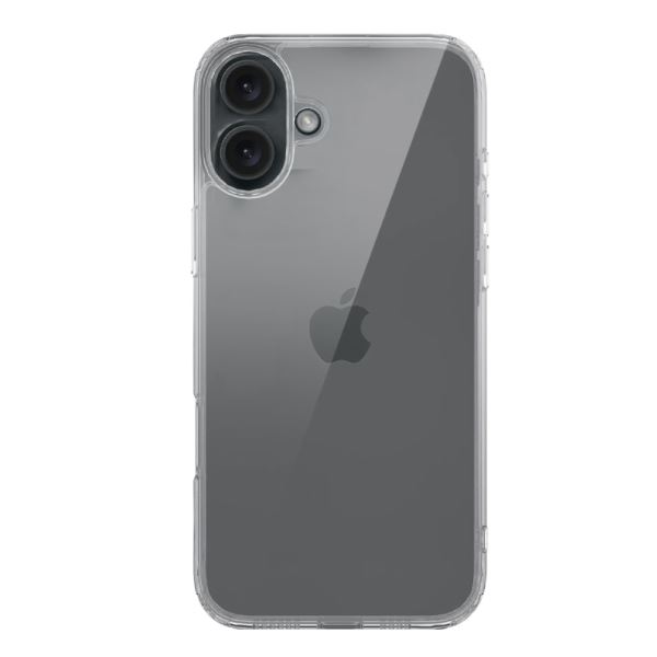 Ốp lưng iPhone 16 Plus nhựa cứng viền dẻo Mipow Tempered Glass PS16C-CR