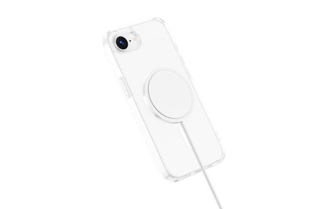 Ốp lưng MagSafe iPhone 17e/iPhone 16e PC TPU AVA+ OC Pure Pad Màu Trắng