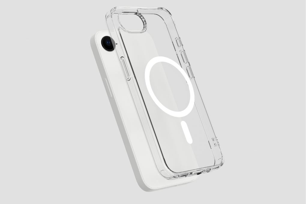 Ốp lưng MagSafe iPhone 17e/iPhone 16e PC TPU AVA+ OC Pure Pad Màu Trắng