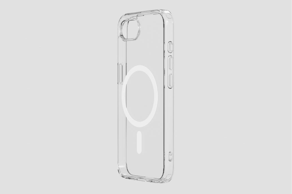 Ốp lưng MagSafe iPhone 17e/iPhone 16e PC TPU AVA+ OC Pure Pad Màu Trắng