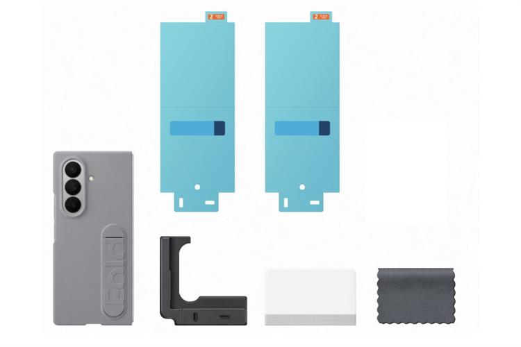 Ốp Lưng Galaxy Z Fold7 Silicone PC SAMSUNG Chính hãng Màu Xám