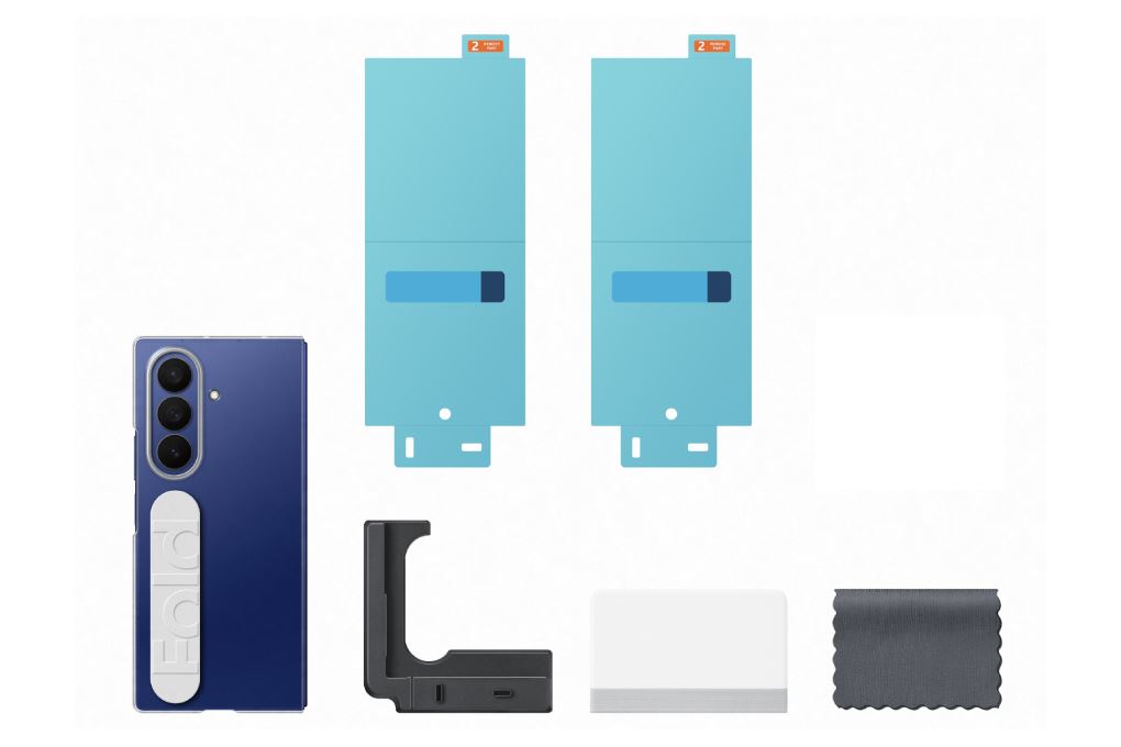 Ốp Lưng Galaxy Z Fold7 Kèm dây Silicone PC SAMSUNG Chính hãng Màu Trắng
