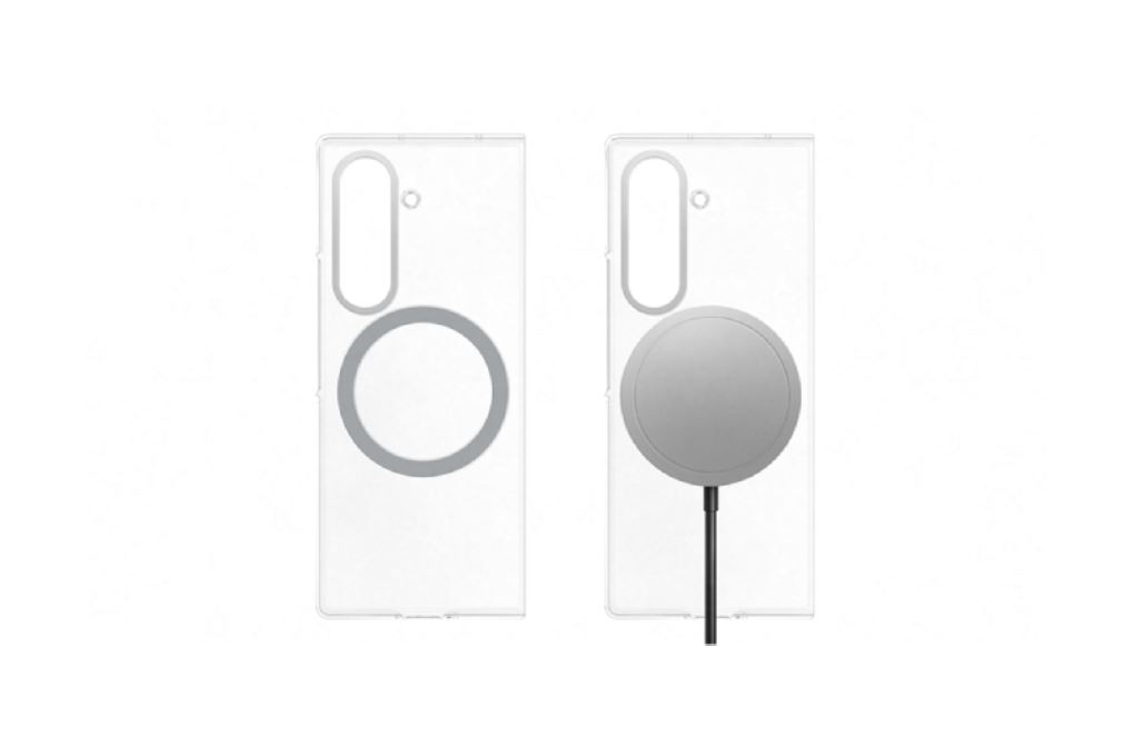 Ốp Lưng Galaxy Z Fold7 PC TPU SAMSUNG Magnet Chính hãng Màu Trắng