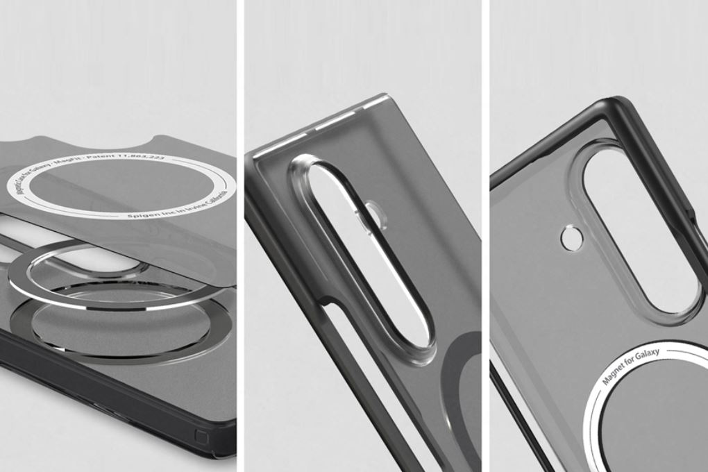 Ốp Lưng Galaxy Z Fold7 PC TPU SAMSUNG x SPIGEN Magnet Capella Pro Chính hãng Màu Trắng