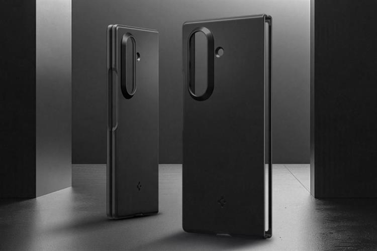 Ốp Lưng Galaxy Z Fold7 PC TPU SAMSUNG x SPIGEN Magnet ThinFit Pro Chính hãng Màu Đen