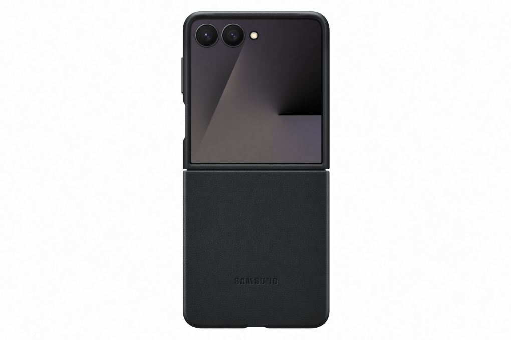 Ốp Lưng Galaxy Z Flip7 PC PU SAMSUNG Kindsuit Chính hãng Màu Đen