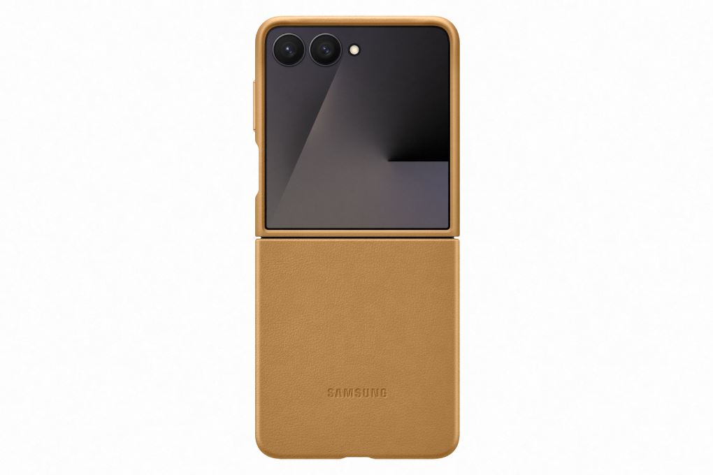 Ốp Lưng Galaxy Z Flip7 PC PU SAMSUNG Kindsuit Chính hãng Màu Nâu