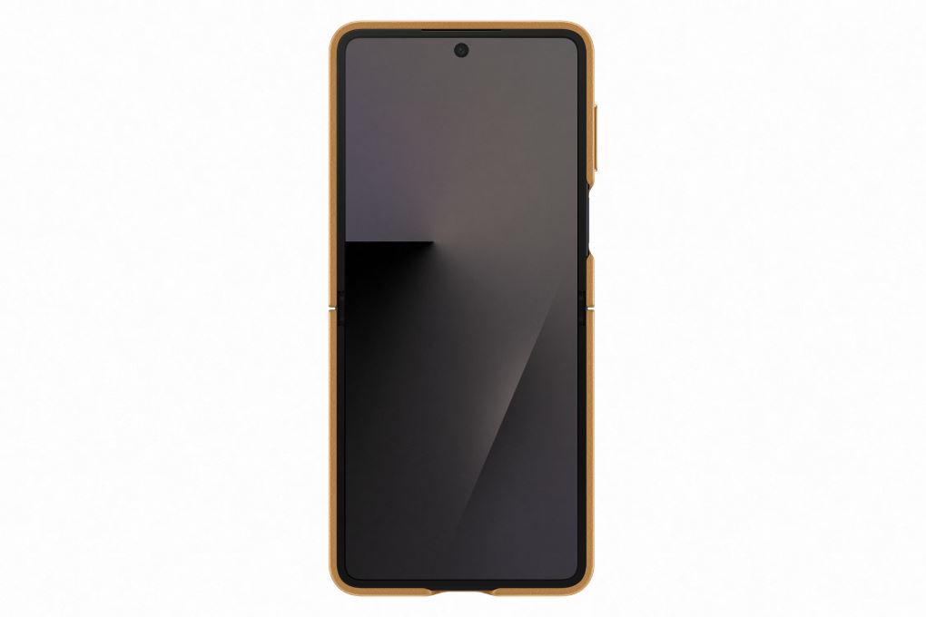 Ốp Lưng Galaxy Z Flip7 PC PU SAMSUNG Kindsuit Chính hãng Màu Nâu