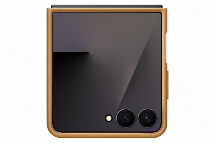 Ốp Lưng Galaxy Z Flip7 PC PU SAMSUNG Kindsuit Chính hãng Màu Nâu
