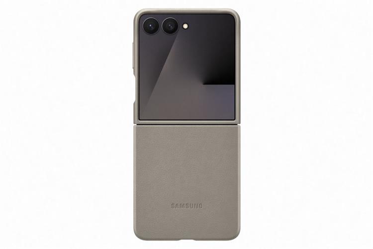 Ốp Lưng Galaxy Z Flip7 PC PU SAMSUNG Kindsuit Chính hãng Màu Xám