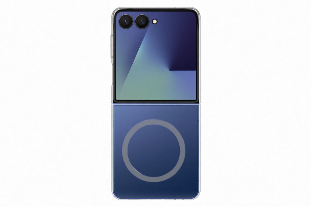 Ốp lưng Galaxy Z Flip7 PC TPU SAMSUNG Magnet Chính hãng Màu Trắng