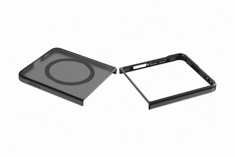 Ốp Lưng Galaxy Z Flip7 PC TPU SAMSUNG x SPIGEN Magnet Capella Pro Chính hãng Màu Trắng