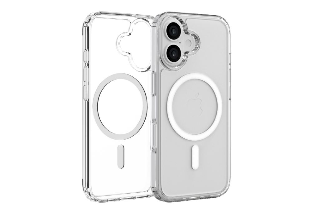 Ốp lưng MagSafe iPhone 16 PC TPU AVA+ OC Crystal Hook Màu Trắng
