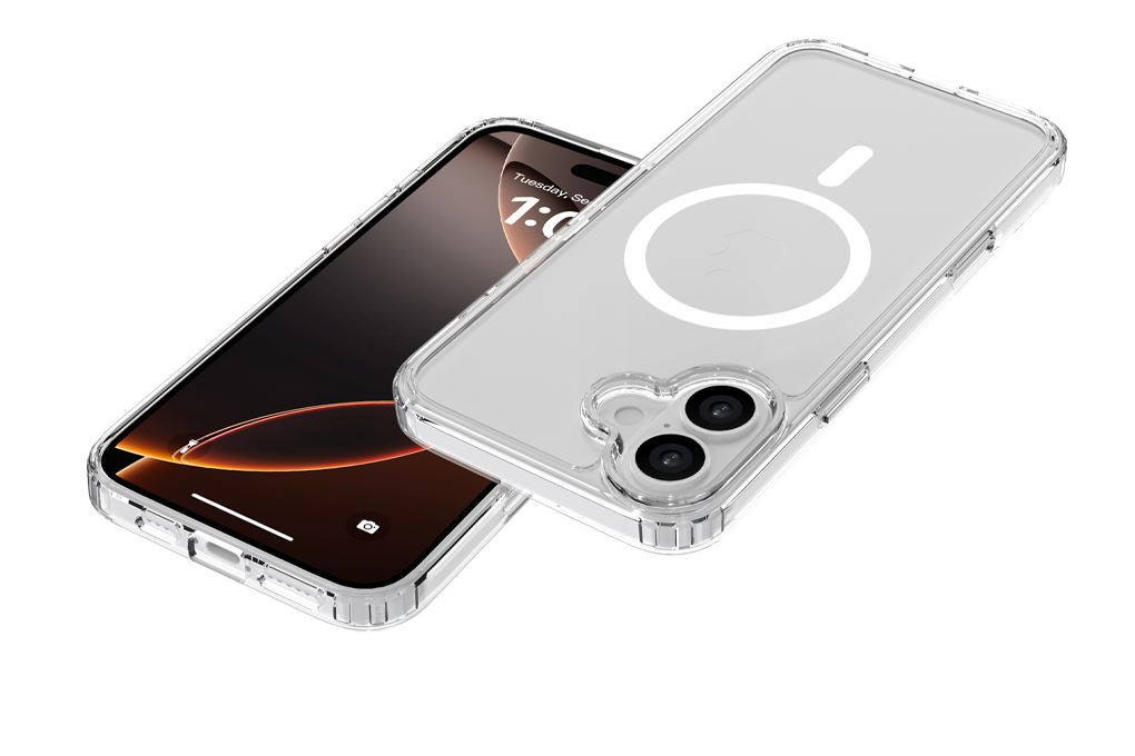Ốp lưng MagSafe iPhone 16 Plus PC TPU AVA+ OC Crystal Hook Màu Trắng