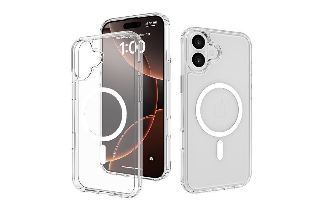 Ốp lưng MagSafe iPhone 16 Plus PC TPU AVA+ OC Crystal Hook Màu Trắng