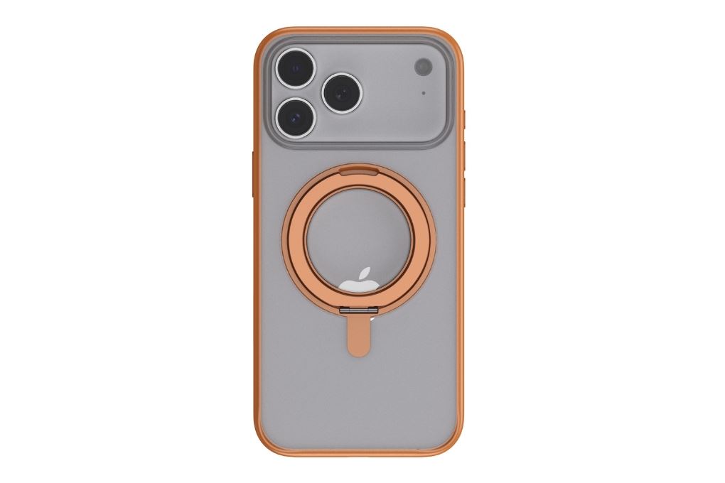 Ốp lưng MagSafe iPhone 17 Pro Max JC PC TPU AVA+ KL5320 Màu Cam