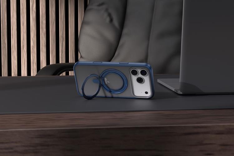 Ốp lưng MagSafe iPhone 17 Pro Max JC PC TPU AVA+ KL5320 Màu Xanh Dương