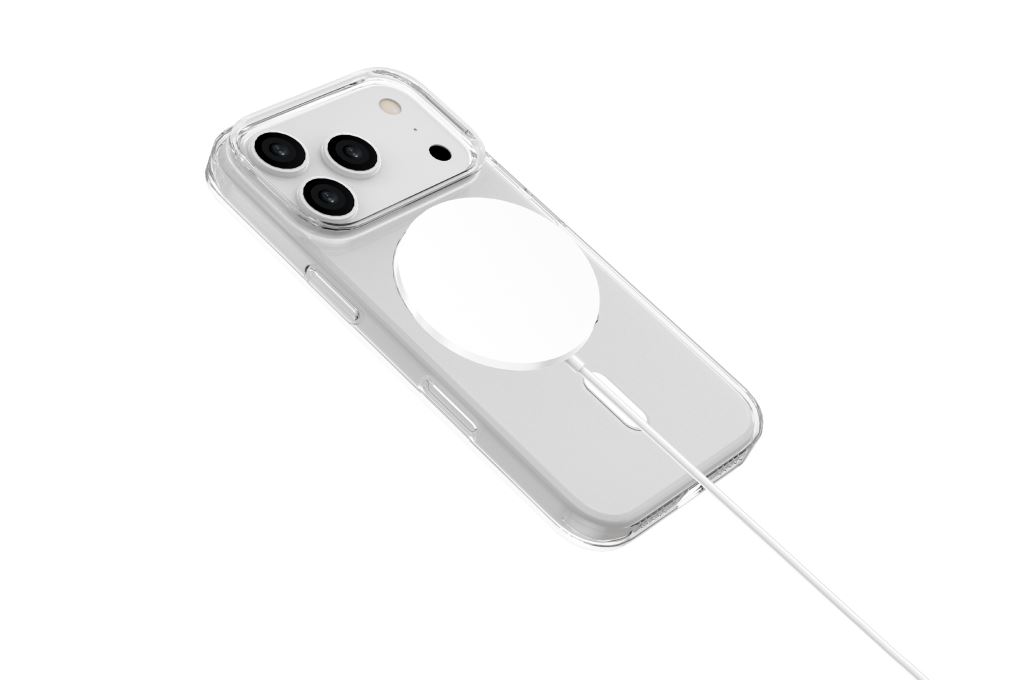 Ốp lưng MagSafe iPhone 17 Pro Max PC  AVA+ 1.2mm OC Slim Kong Màu Trắng