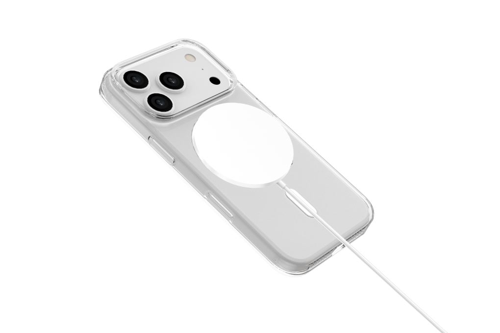 Ốp lưng MagSafe iPhone 17 Pro PC AVA+ 1.2mm OC Slim Kong Màu Trắng