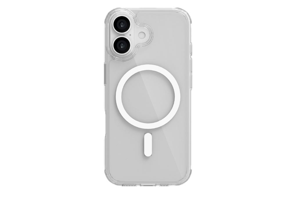 Ốp lưng MagSafe iPhone 17 PC TPU AVA+ OC Crystal Hook Màu Trắng