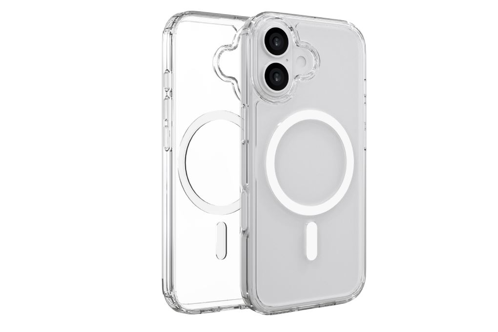 Ốp lưng MagSafe iPhone 17 PC TPU AVA+ OC Crystal Hook Màu Trắng