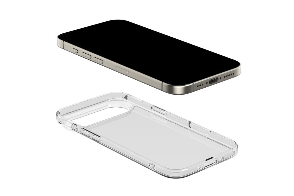Ốp lưng iPhone Air PC TPU MIPOW Tempered Glass PS17A-CR Màu Trắng