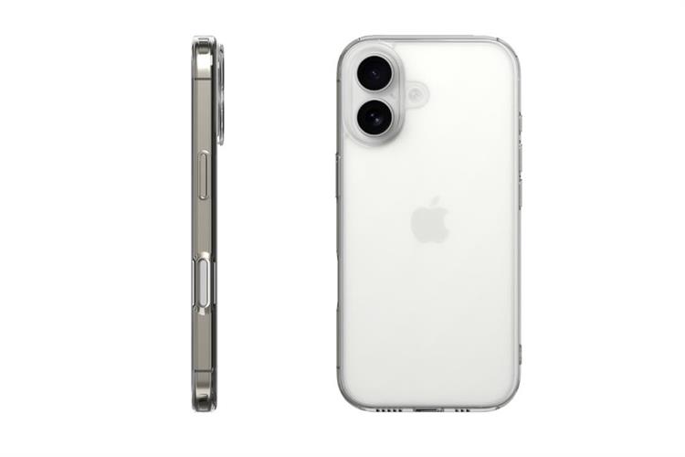 Ốp lưng iPhone 17 PC TPU MIPOW Tempered Glass PS17B-CR