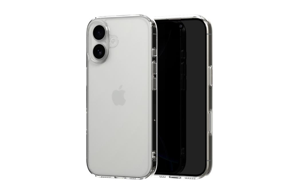 Ốp lưng iPhone 17 PC TPU MIPOW Tempered Glass PS17B-CR Màu Trắng