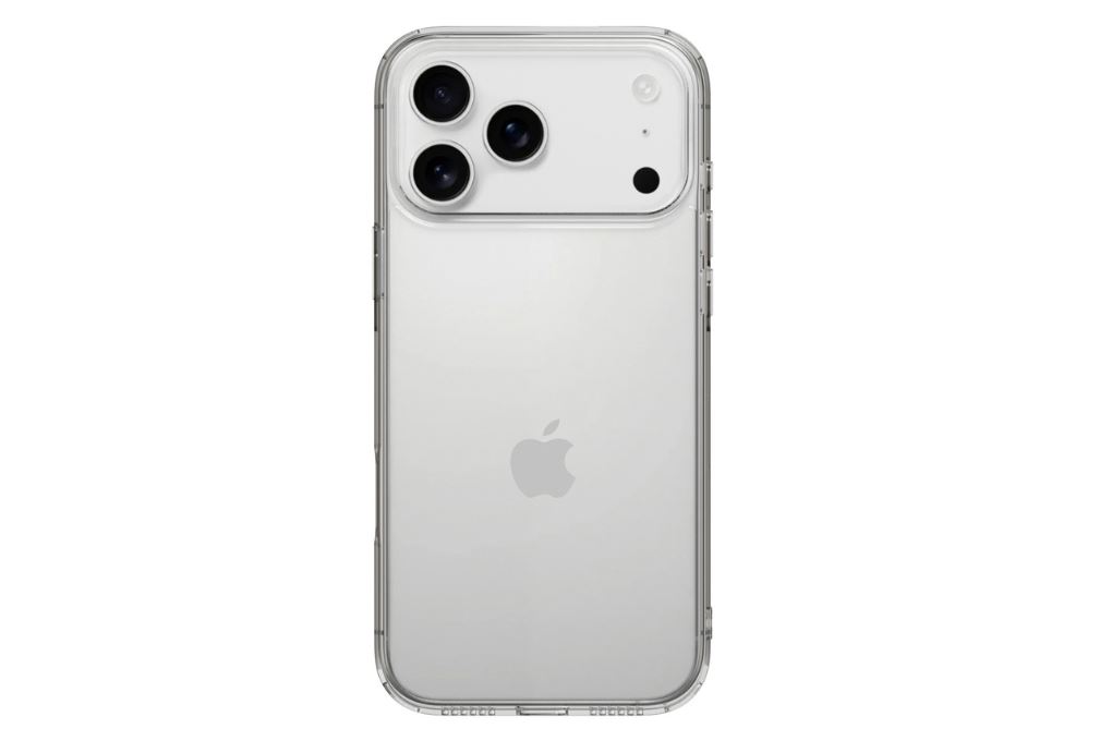 Ốp lưng iPhone 17 Pro PC TPU MIPOW Tempered Glass PS17C-CR Màu Trắng