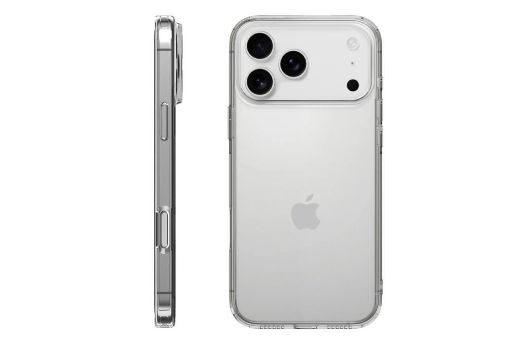 Ốp lưng iPhone 17 Pro PC TPU MIPOW Tempered Glass PS17C-CR Màu Trắng