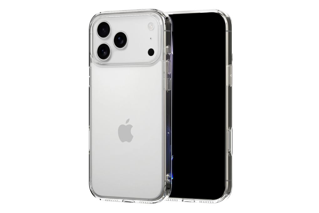 Ốp lưng iPhone 17 Pro PC TPU MIPOW Tempered Glass PS17C-CR Màu Trắng