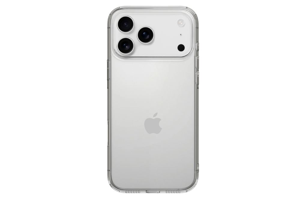 Ốp lưng iPhone 17 Pro Max PC TPU MIPOW Tempered Glass PS17D-CR Màu Trắng