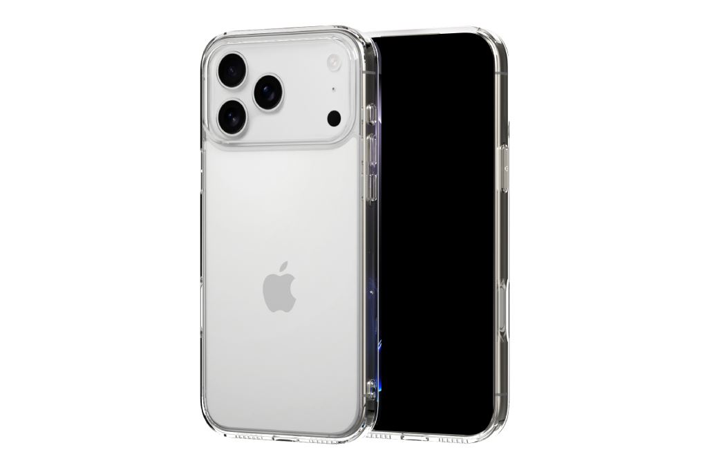 Ốp lưng iPhone 17 Pro Max PC TPU MIPOW Tempered Glass PS17D-CR Màu Trắng