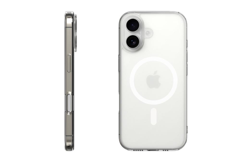 Ốp lưng MagSafe iPhone 17 PC TPU MIPOW Tempered Glass MGC17B-CR Màu Trắng