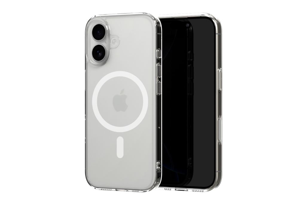 Ốp lưng MagSafe iPhone 17 PC TPU MIPOW Tempered Glass MGC17B-CR Màu Trắng