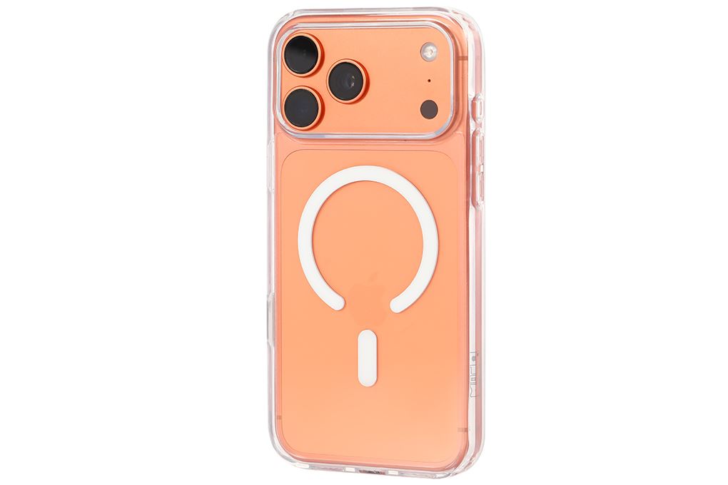 Ốp lưng MagSafe iPhone 17 Pro Max PC TPU MIPOW Tempered Glass MGB17D-CR - 3