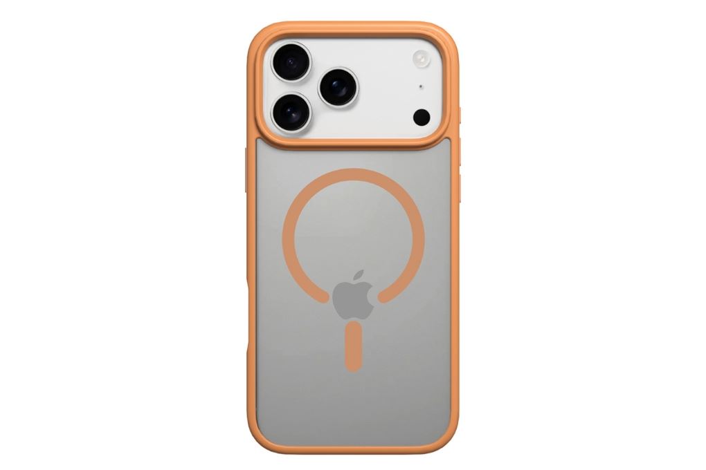 Ốp lưng MagSafe iPhone 17 Pro PC TPU MIPOW MTC17C-OR Màu Cam