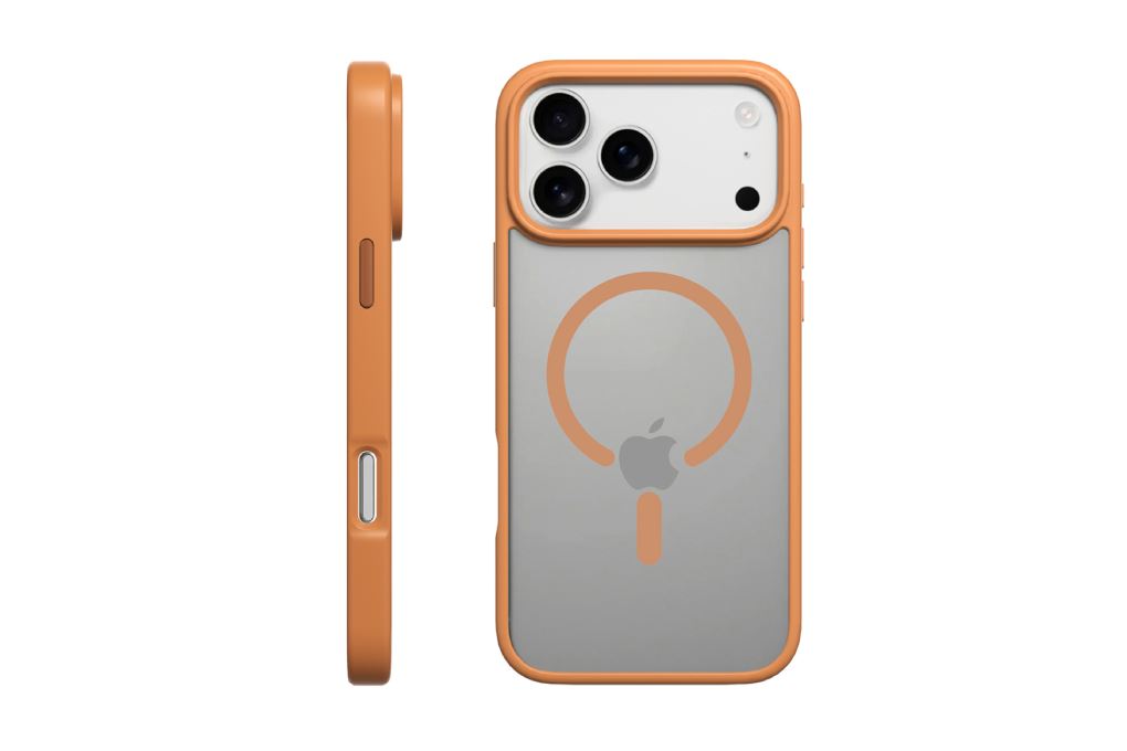 Ốp lưng MagSafe iPhone 17 Pro PC TPU MIPOW MTC17C-OR Màu Cam