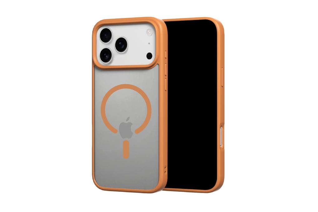 Ốp lưng MagSafe iPhone 17 Pro PC TPU MIPOW MTC17C-OR Màu Cam