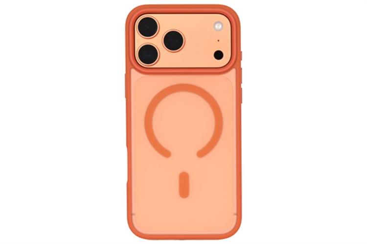 Ốp lưng MagSafe iPhone 17 Pro Max PC TPU MIPOW MATTEX MTC17D-OR Màu Cam