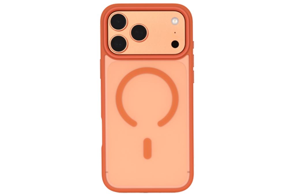 Ốp lưng MagSafe iPhone 17 Pro Max PC TPU MIPOW MATTEX MTC17D-OR Màu Cam