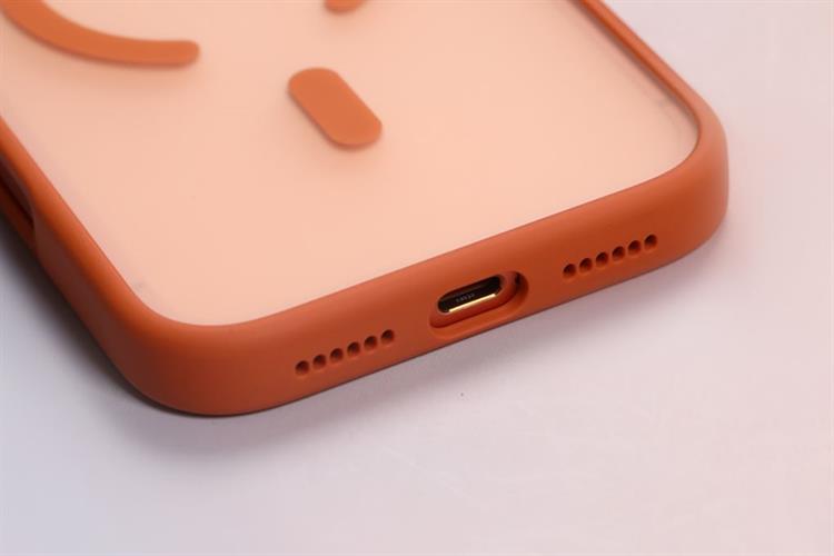 Ốp lưng MagSafe iPhone 17 Pro Max PC TPU MIPOW MATTEX MTC17D-OR Màu Cam