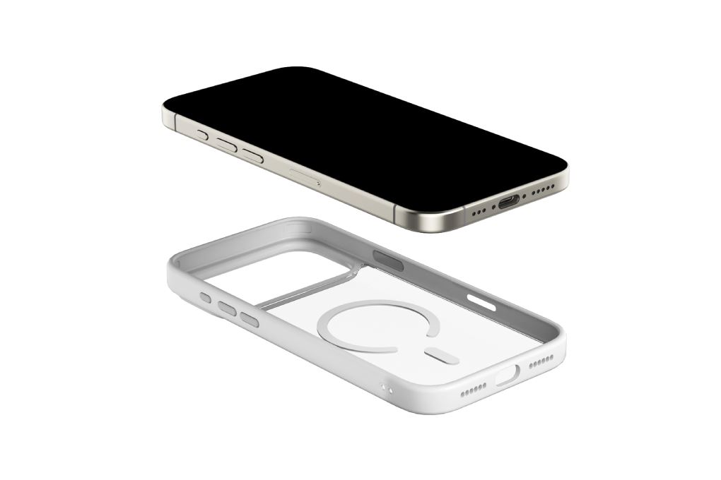 Ốp lưng MagSafe iPhone 17 Pro PC TPU MIPOW MATTEX MTC17C-WT - 4