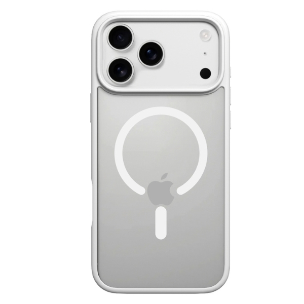 Ốp lưng MagSafe iPhone 17 Pro Max PC TPU MIPOW MATTEX MTC17D-WT